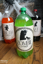 Load image into Gallery viewer, Halloween Drink Labels