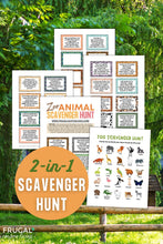 Load image into Gallery viewer, Zoo Scavenger Hunt
